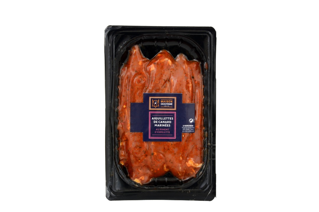 Aiguillettes de canard marinees au piment espelette Maison Occitane : photo du produit rappelé le 15/05/2026