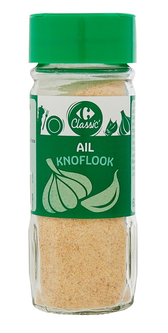 Ail semoule 60 g Carrefour Classic : photo du produit rappelé le 20/08/2025