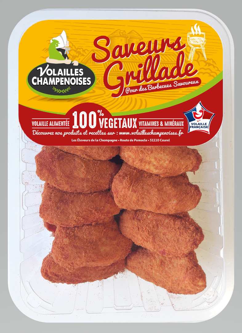 Aile de poulet Volailles Champenoises : photo 3 sur 5 du produit rappelé le 13/08/2022