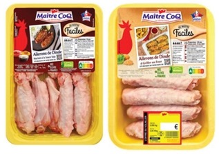 Ailerons de dinde Maitre Coq : photo du produit rappelé le 08/08/2023