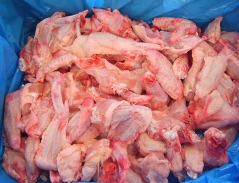 Ailes de poulet - classe b - congele - 10 kg : photo du produit rappelé le 28/05/2024
