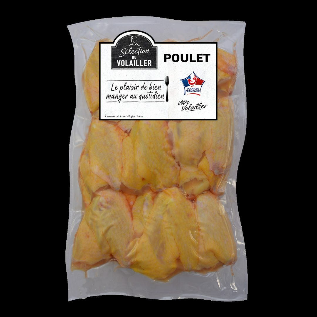 Ailes de poulet jaune Sélection du Volailler : photo du produit rappelé le 11/04/2024