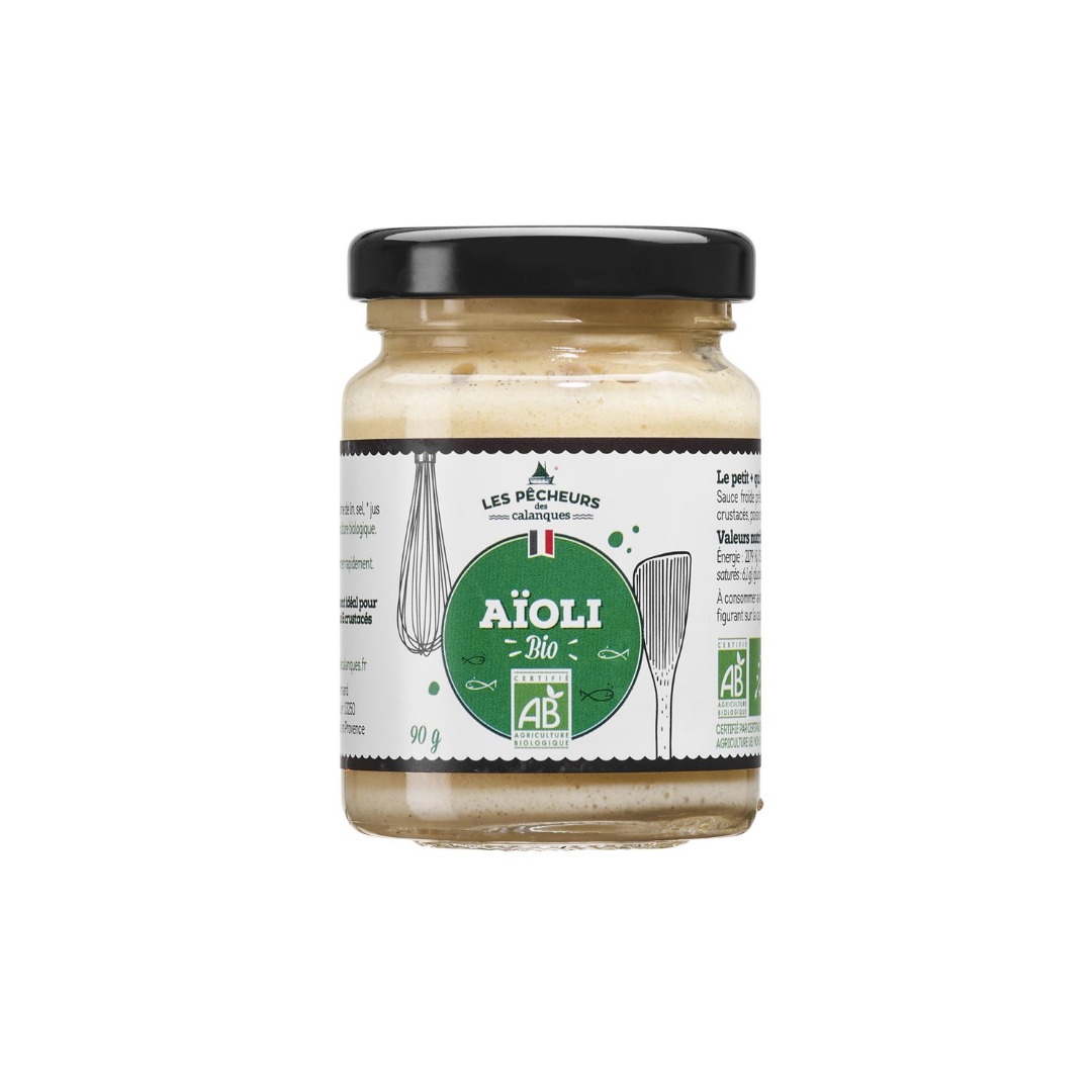 Aïoli bio Les Pêcheurs des Calanques : photo du produit rappelé le 14/10/2022