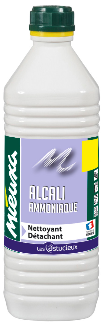Alcali ammoniaque 1l Mieuxa : photo du produit rappelé le 09/07/2021