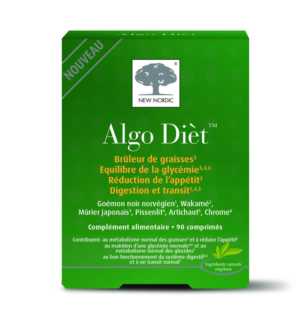 Algo diet 90 comprimes New Nordic : photo du produit rappelé le 04/10/2021