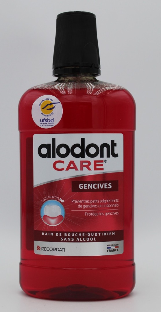 Alodont care gencives 500ml, bain de bouche quotidien : photo du produit rappelé le 03/03/2026
