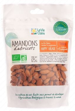 Amandons d'abricot La Vie Claire : photo du produit rappelé le 06/06/2023