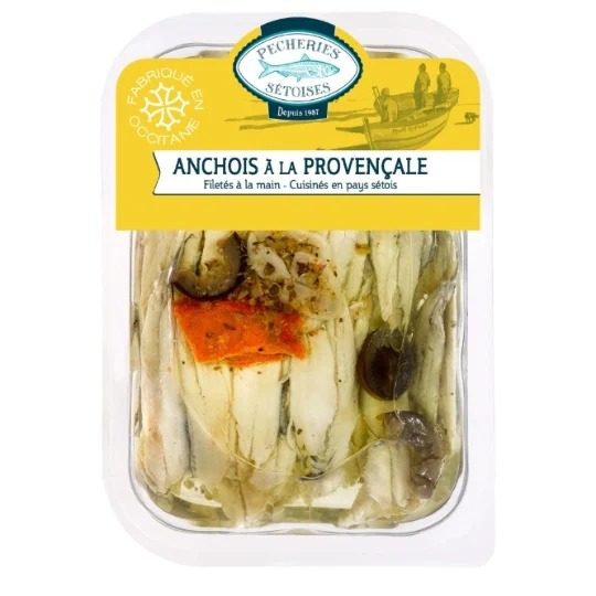 Anchois marinées Pêcheries Sétoises : photo du produit rappelé le 19/08/2026