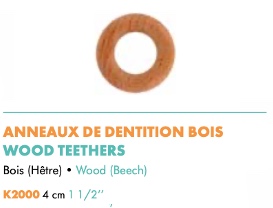 Anneaux de dentition et attaches tetines Bohin France : photo 5 sur 5 du produit rappelé le 12/04/2024