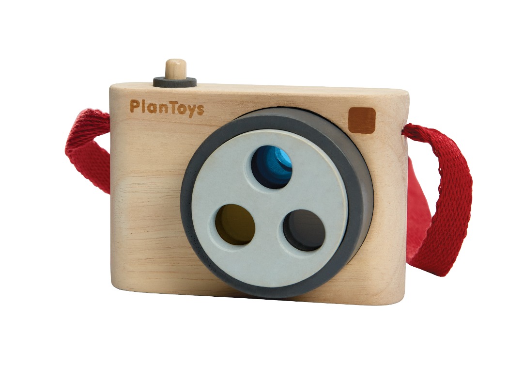 Appareil photo filtre 3 couleurs Plantoys : photo du produit rappelé le 08/02/2024
