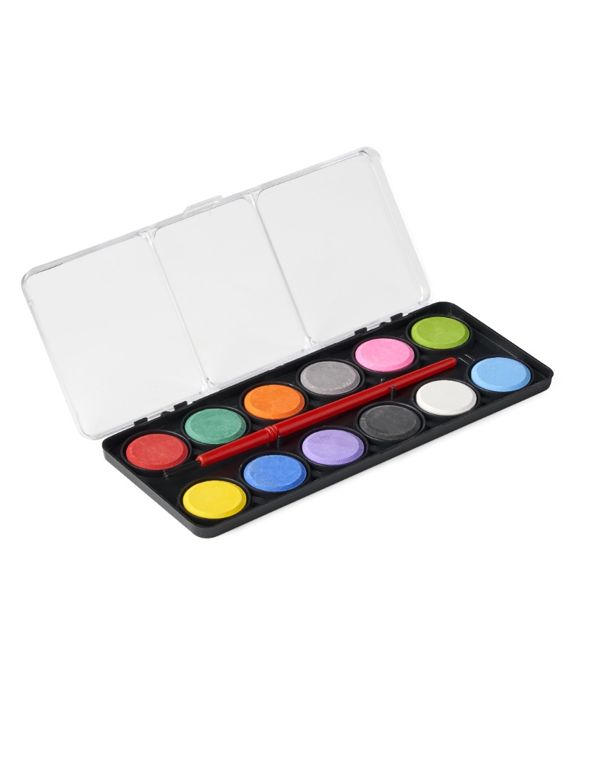 Aquarelles 12 pièces Søstrene Grene : photo du produit rappelé le 22/05/2025
