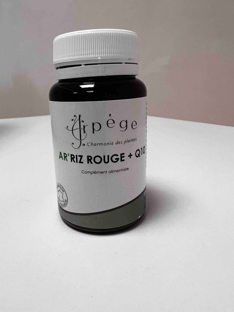 Ar’riz rouge + q10 pilulier de 30 gelules de 695mg Arpege : photo du produit rappelé le 22/06/2023