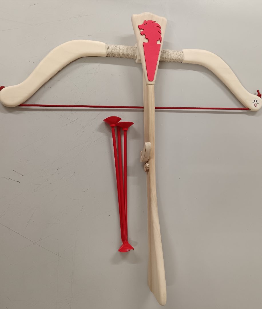 Arbalète en bois et ses 3 flèches Sitaphy : photo du produit rappelé le 17/10/2025
