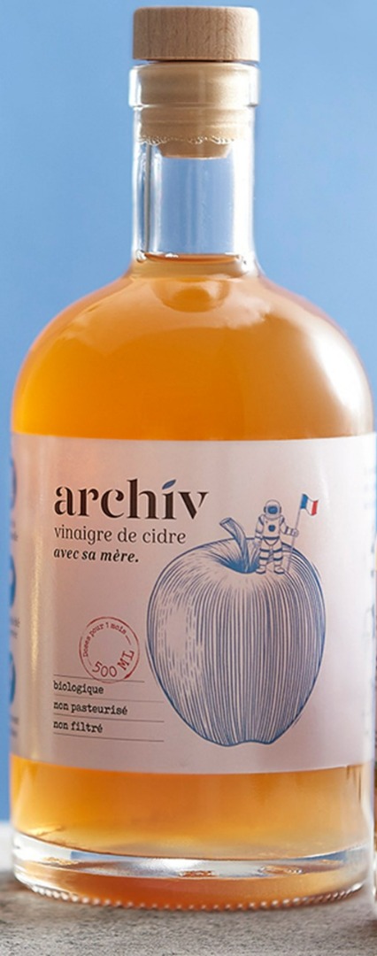 Archiv vinaigre de cidre avec sa mère : photo 2 sur 2 du produit rappelé le 19/12/2022
