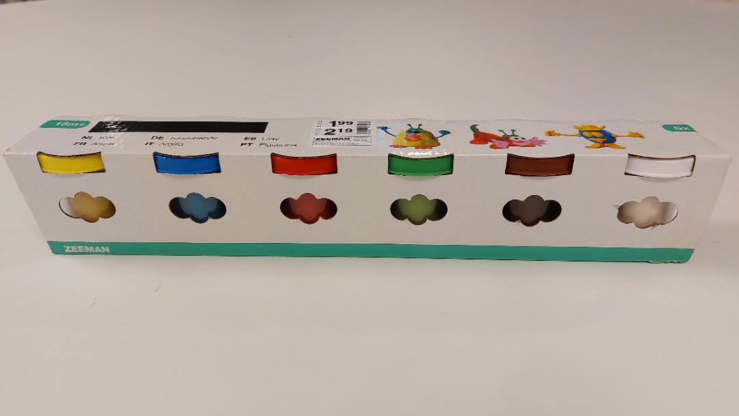 Argile 6x50 Zeeman : photo du produit rappelé le 13/11/2024