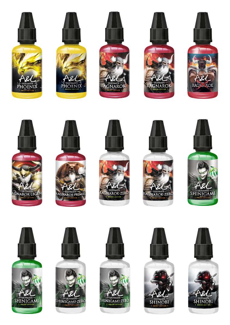 Arômes concentrés ultimate A&L : photo du produit rappelé le 07/03/2025