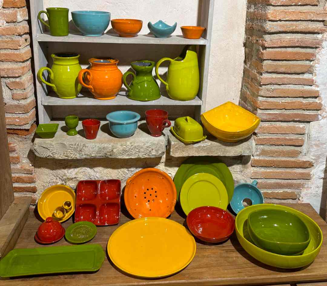 Article de table en céramique artisanale : photo du produit rappelé le 31/07/2024