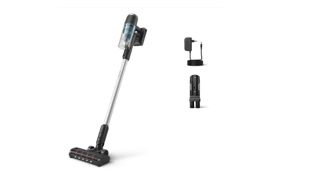 Aspirateur balai sans fil série 2000 ou 3000 Philips : photo du produit rappelé le 03/10/2024