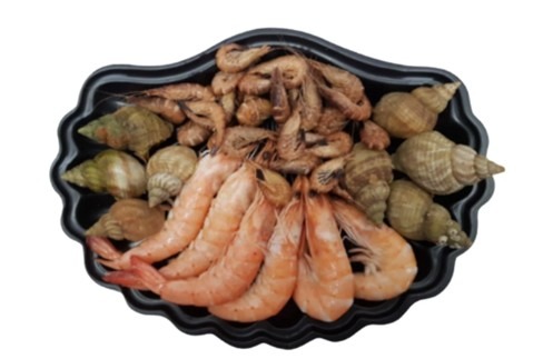 Assiette de fruits de mer : photo du produit rappelé le 28/11/2025