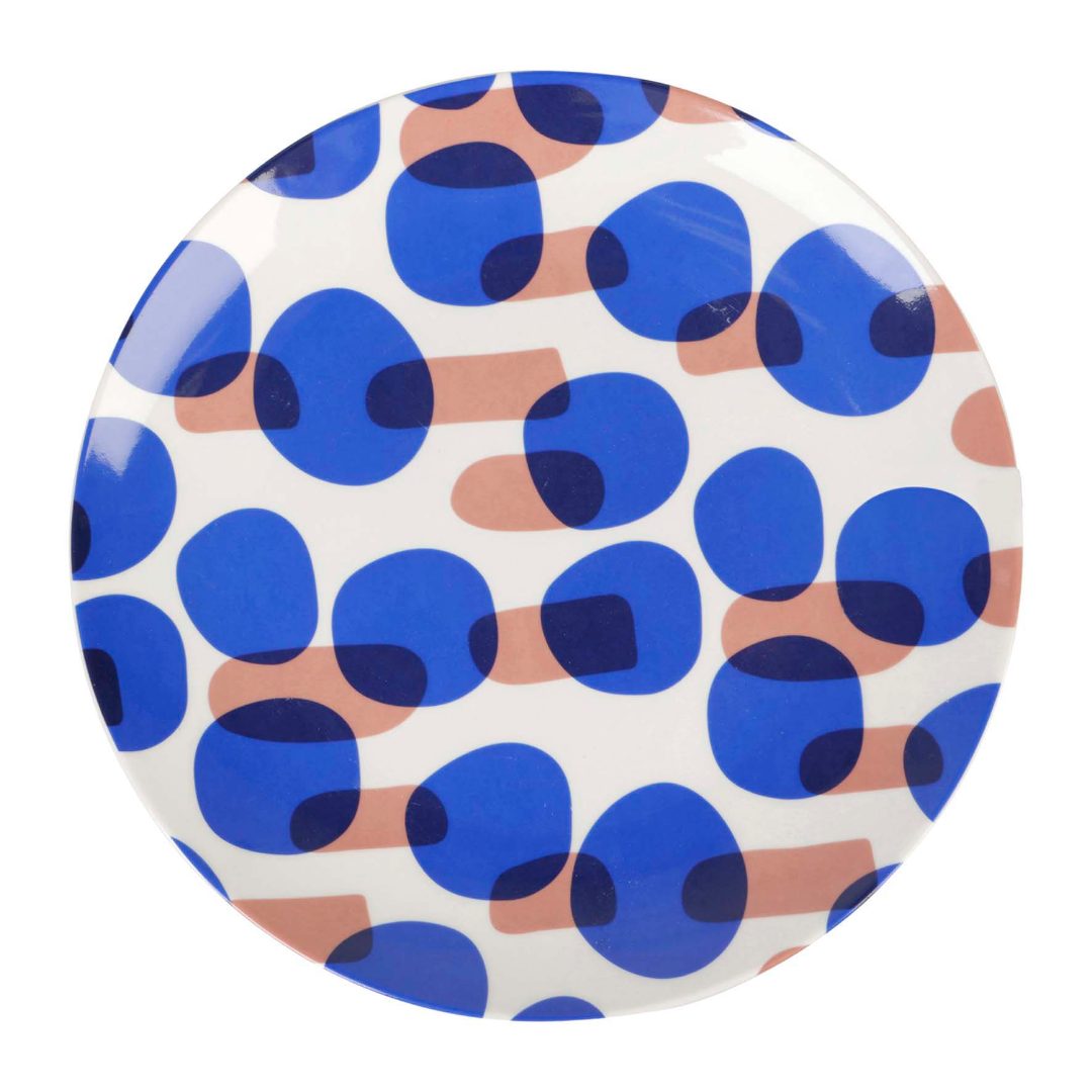 Assiette plate d26.5 bl rge Genevieve Lethu : photo du produit rappelé le 29/08/2024