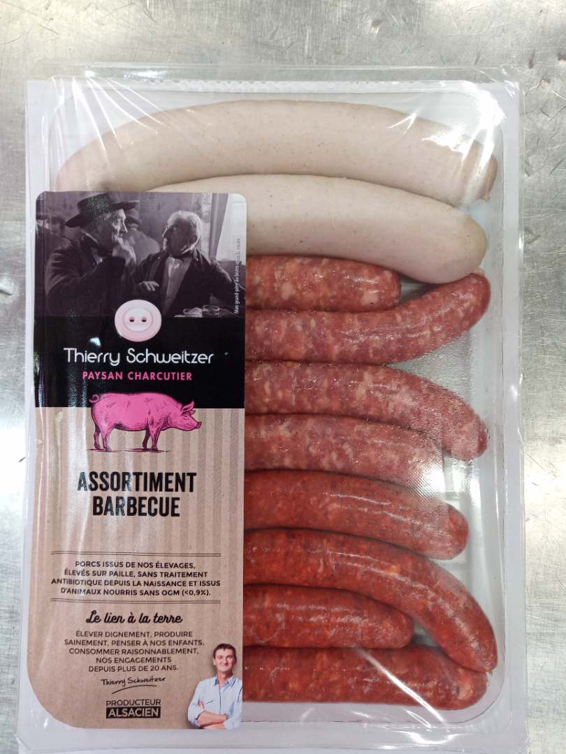 Assortiment barbecue Thierry Schweitzer : photo du produit rappelé le 26/07/2024