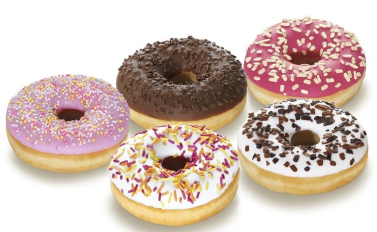 Assortiment de donuts : photo du produit rappelé le 04/08/2021