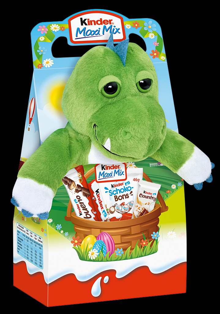 Assortiments de différents produits kinder : photo du produit rappelé le 11/04/2022