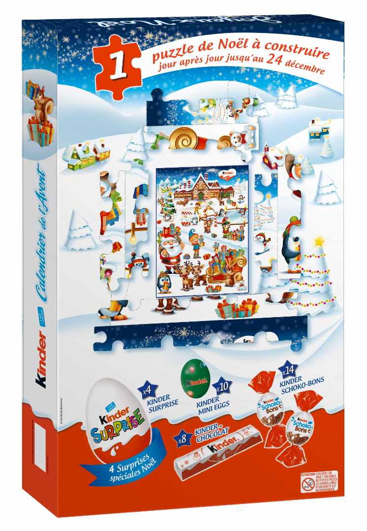 Assortiments de différents produits kinder : photo 4 sur 5 du produit rappelé le 13/04/2022