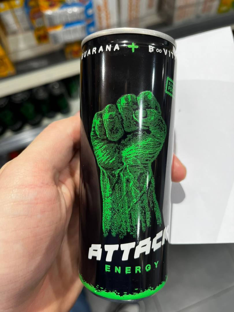 Attack energy : photo du produit rappelé le 19/02/2024