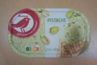 Auchan 1l pistache 512g : photo du produit rappelé le 02/08/2021