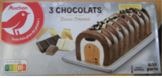 Auchan buche 3 chocolats 534g : photo 2 sur 2 du produit rappelé le 24/01/2022