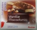 Auchan grands bâtonnets vanille macadamia x3 203g : photo du produit rappelé le 29/11/2021