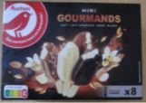 Auchan mini gourmands batonnets chocolat x8 258g : photo du produit rappelé le 03/12/2021