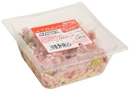 Auchan museau porc sauce vinaigre 300g : photo du produit rappelé le 11/10/2021