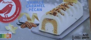Auchan vanille caramel pecan 533g : photo du produit rappelé le 24/01/2022