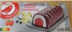 Auchan vanille cassis framboise 538g : photo du produit rappelé le 24/01/2022