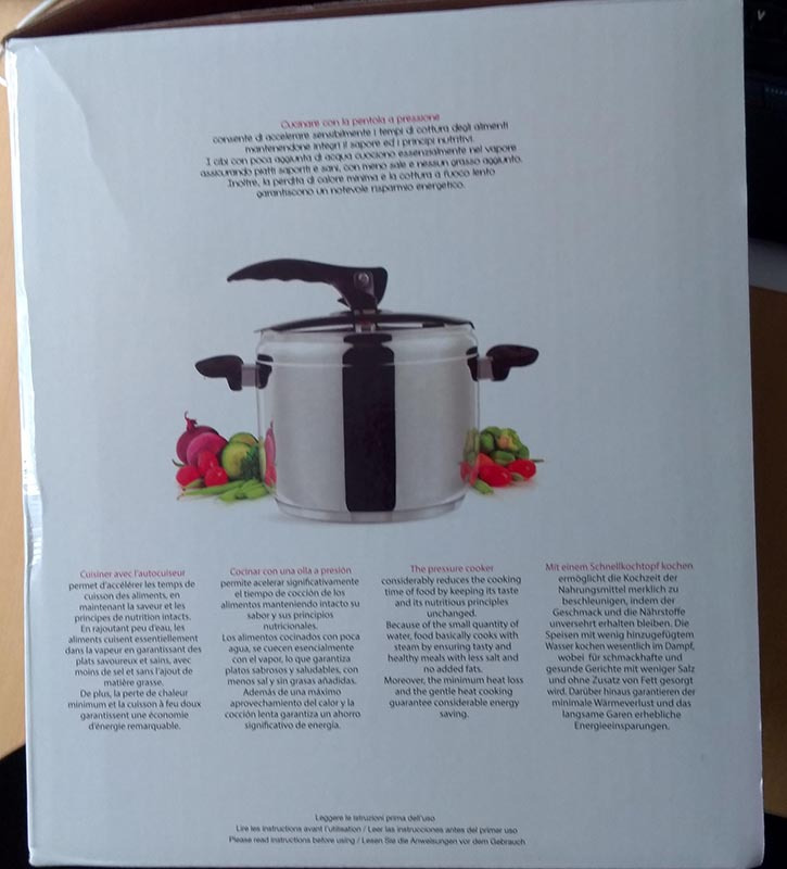 Autocuiseur 7 litres emma home : photo 2 sur 3 du produit rappelé le 31/03/2021