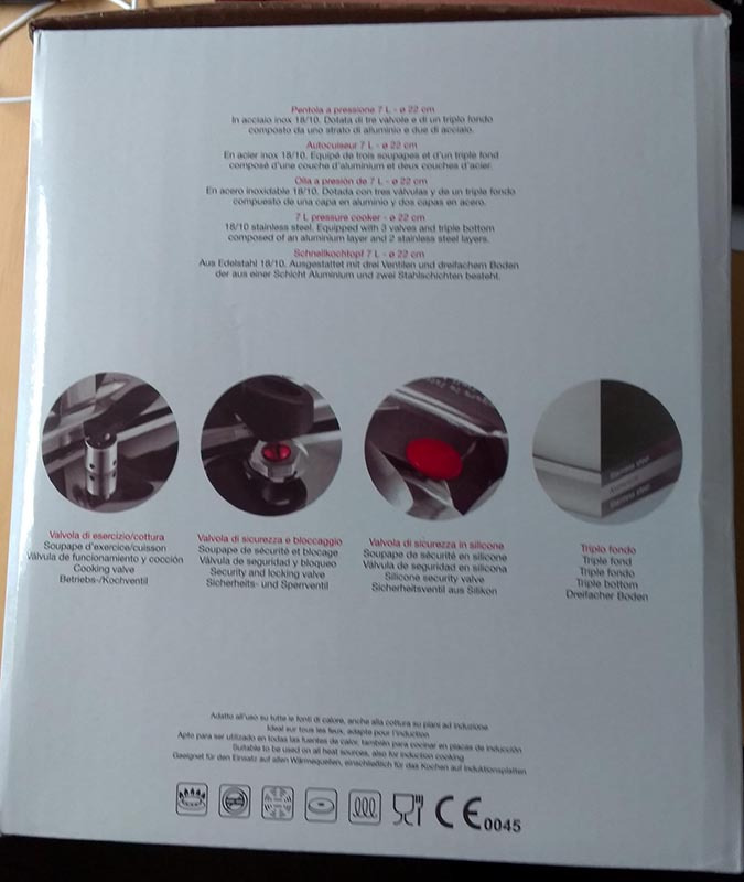 Autocuiseur 7 litres emma home : photo 3 sur 3 du produit rappelé le 31/03/2021