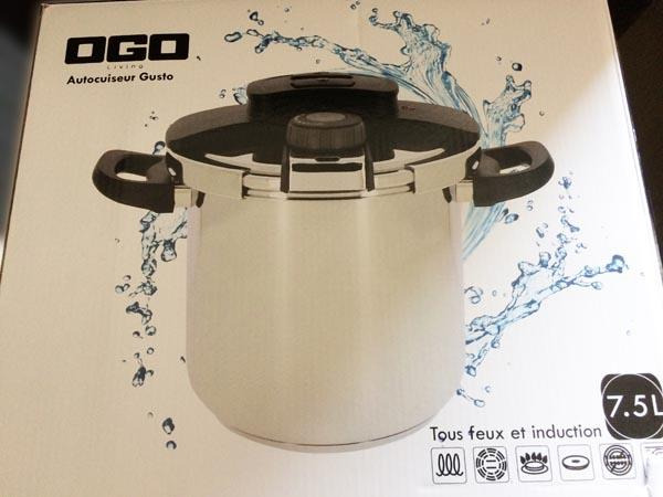 Autocuiseur gusto de la marque ogo living : photo du produit rappelé le 31/03/2021