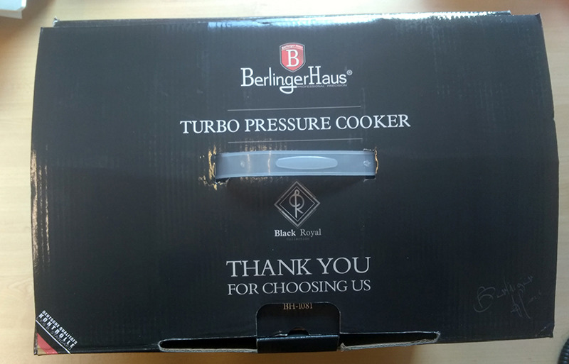 Autocuiseur turbo berlinger haus : photo 3 sur 5 du produit rappelé le 31/03/2021
