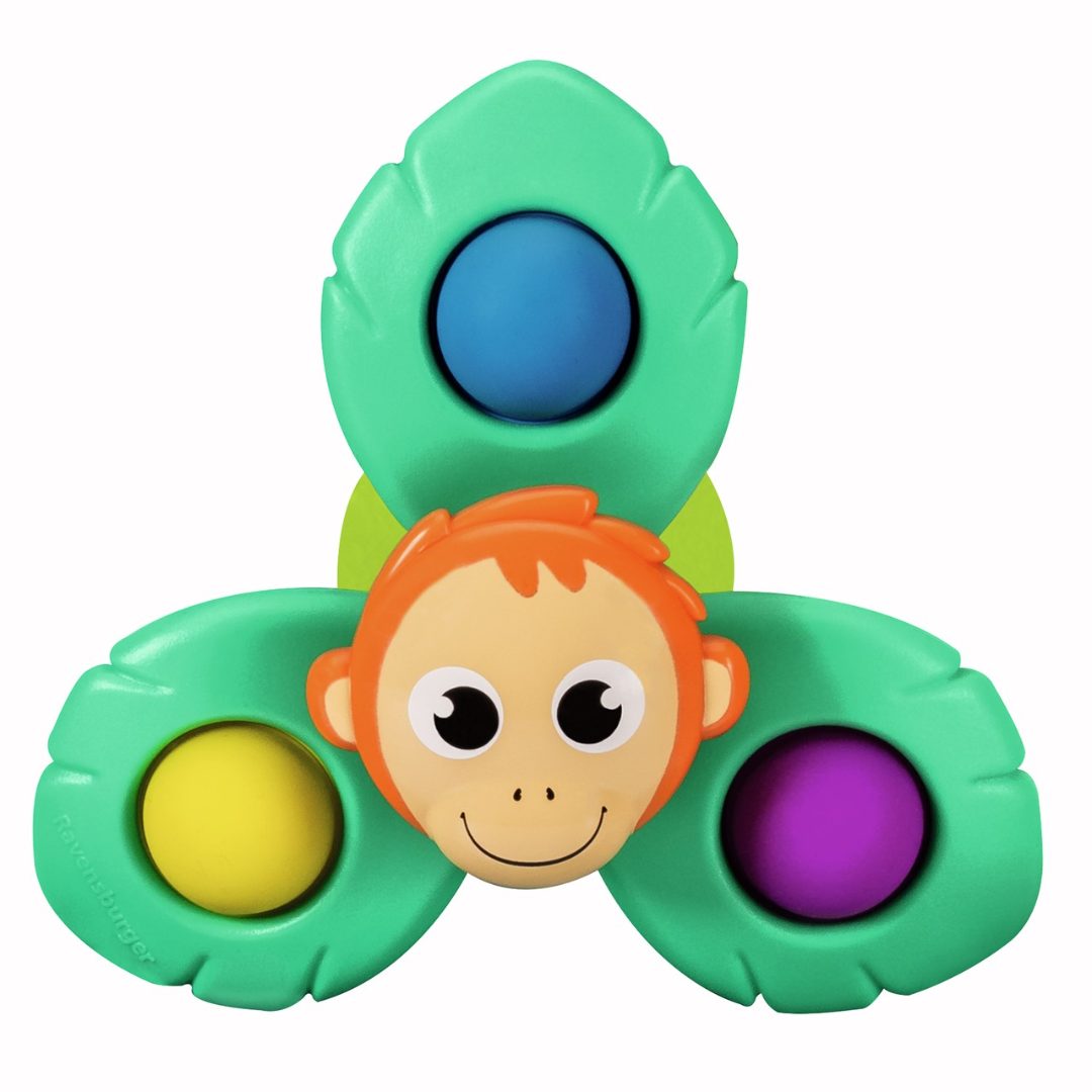 Baby spinner: leopard et baby spinner: orang outan Ravensburger Play : photo 2 sur 3 du produit rappelé le 20/11/2025