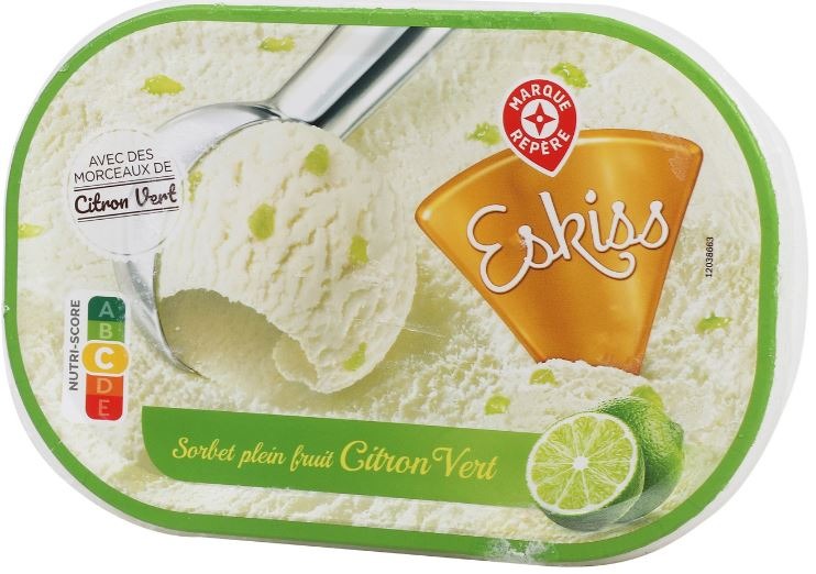 Bac citron vert 1l Eskiss : photo du produit rappelé le 03/12/2021