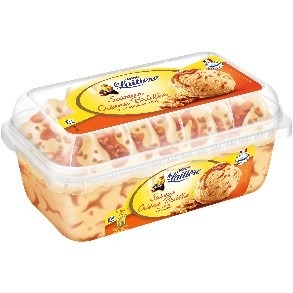 Bac crème brûlée la laitiere ® : photo du produit rappelé le 06/07/2021