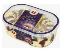 Bac crème glacée U : photo 3 sur 4 du produit rappelé le 03/08/2021