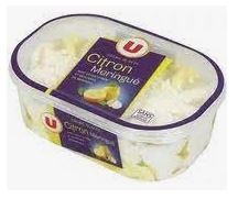 Bac crème glacée 473g & 485g U : photo du produit rappelé le 03/08/2021