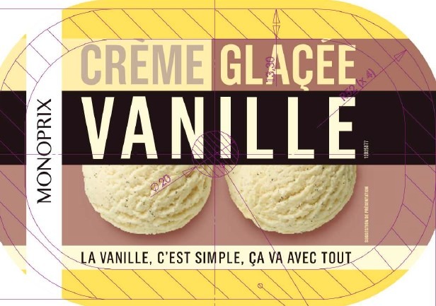 Bac crème glacée - Monoprix : photo 3 sur 3 du produit rappelé le 02/08/2021