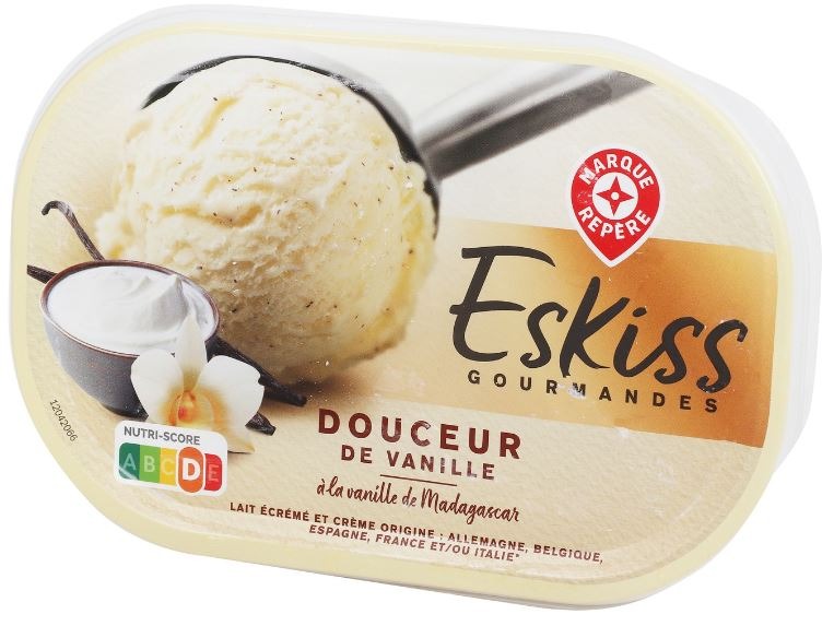 Bac douceur de vanille 500g Eskiss : photo du produit rappelé le 29/07/2021