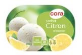 Bac sorbet citron 1l - 606 g Cora : photo du produit rappelé le 15/12/2021