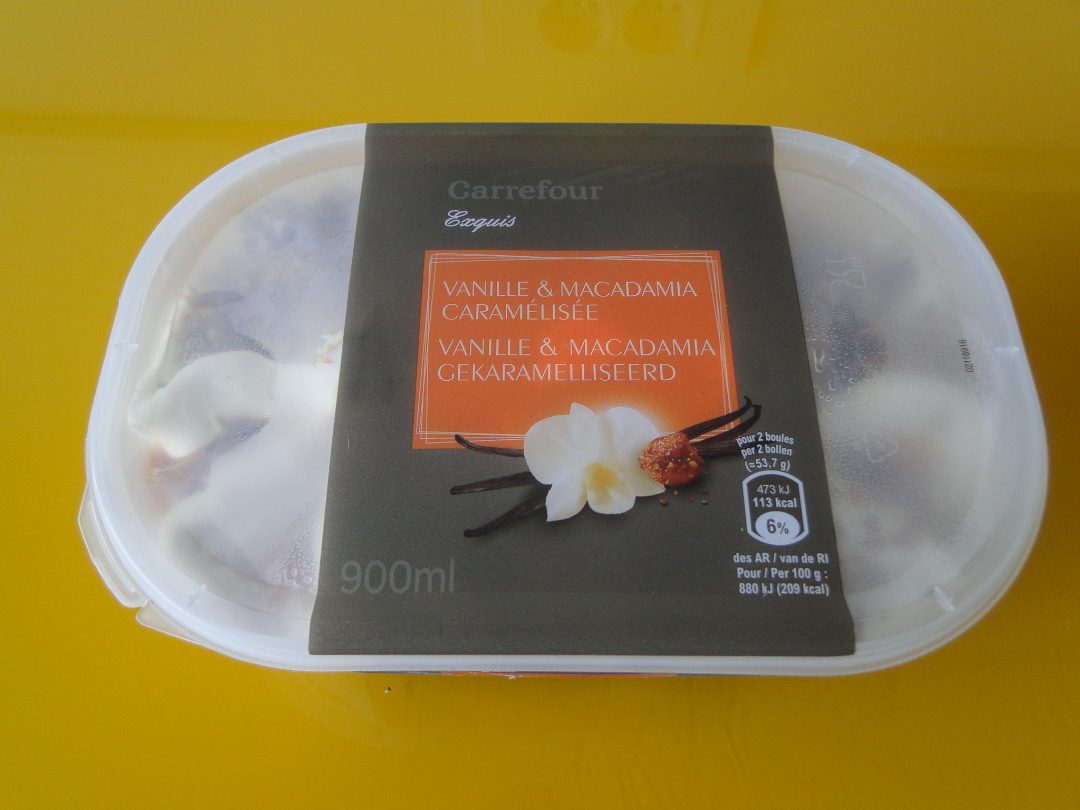 Bacs de glaces Carrefour Carrefour / Carrefour Extra / Carrefour Sensation : photo 2 sur 5 du produit rappelé le 01/02/2022