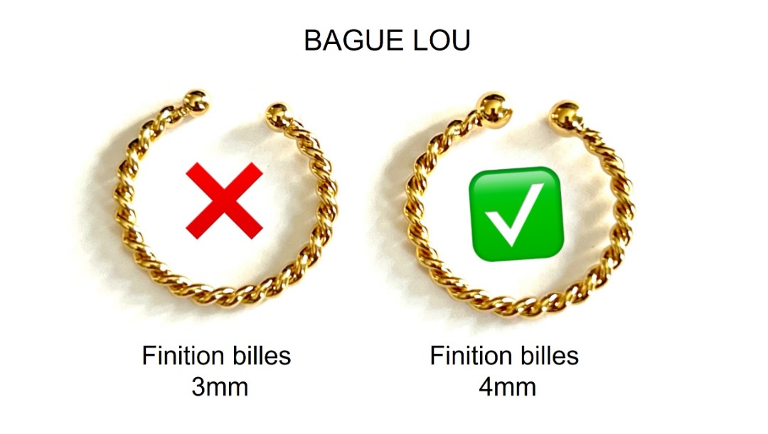 Bague lou Nilai Paris : photo du produit rappelé le 05/06/2023